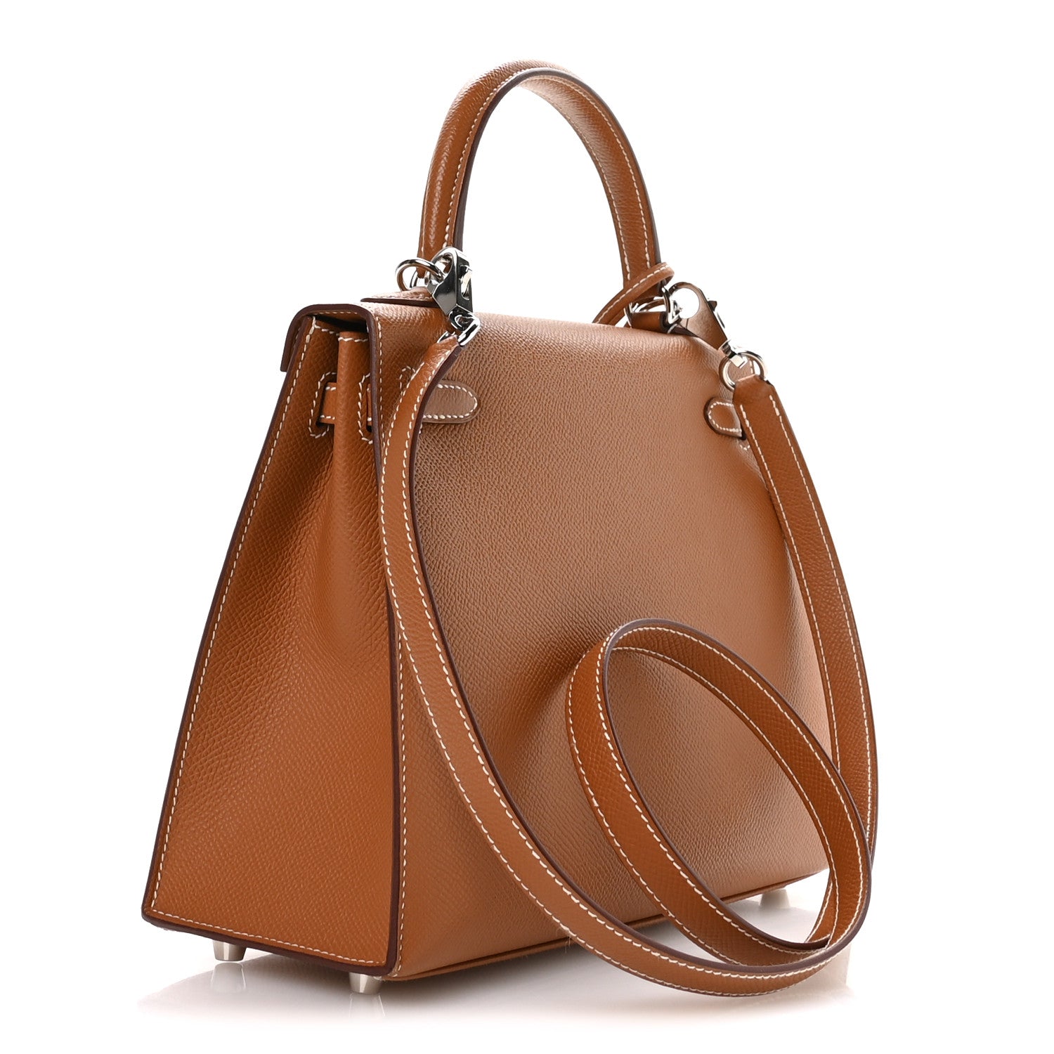 Hermes Epsom Kelly Sellier 25 Gold 3 of 11