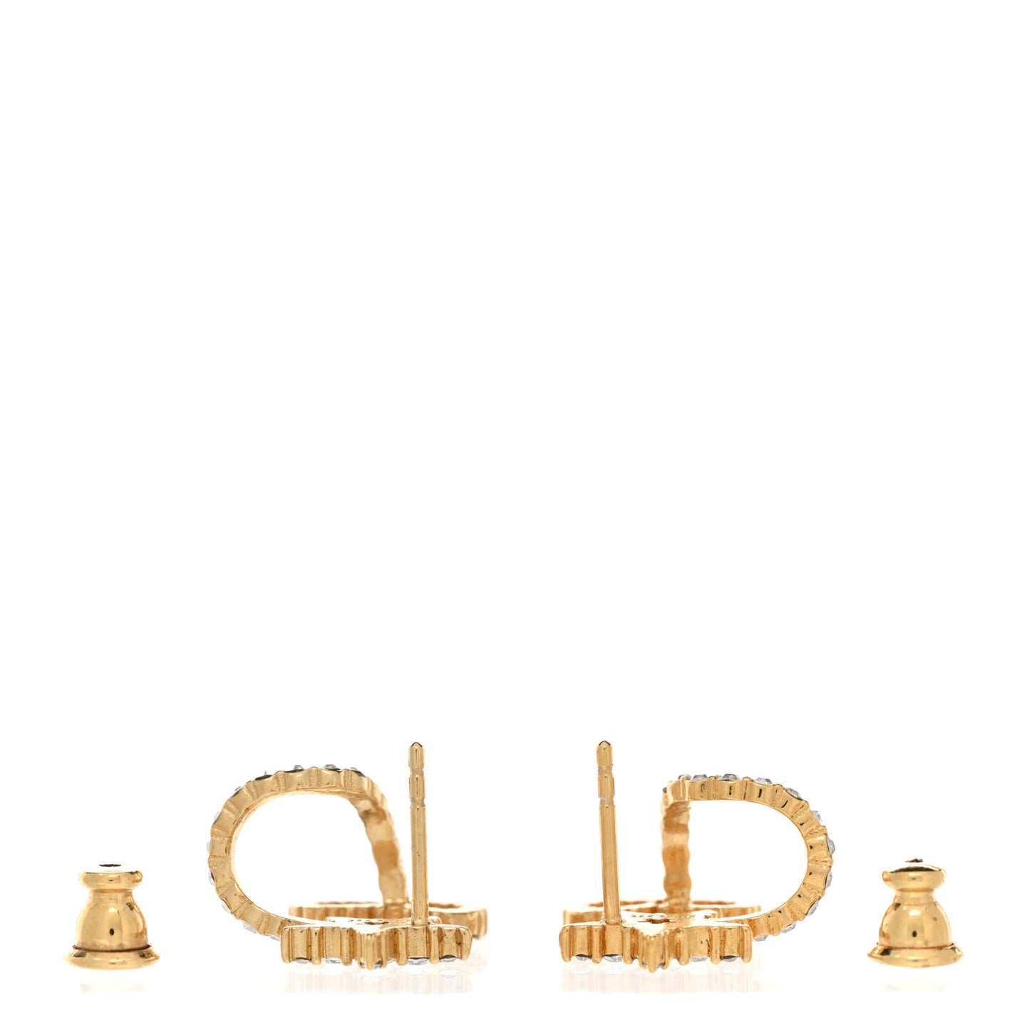 Pearl Clair D Lune Wrap Around Earrings Gold