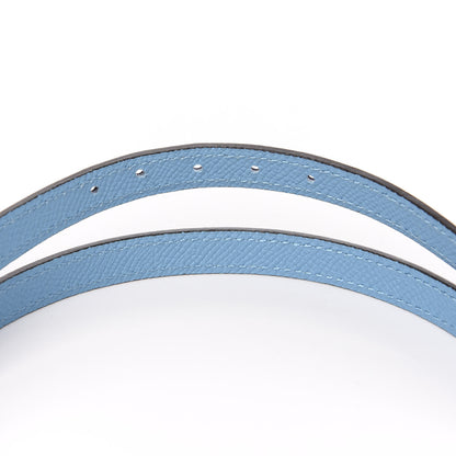 Hermes Swift Epsom 13mm Gamma Belt 85 Bleu Encre Bleu Du Nord 3 of 5