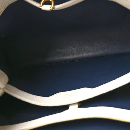 Louis Vuitton Taurillon Gradient Capucines PM Denim Blue 5 of 11