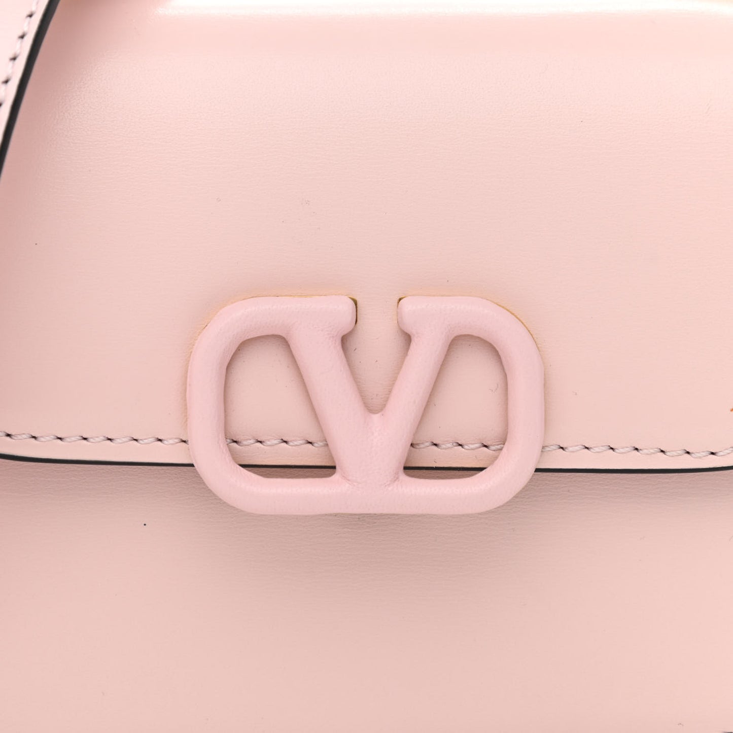 Smooth Calfskin Micro VSling Shoulder Bag Rose Quartz