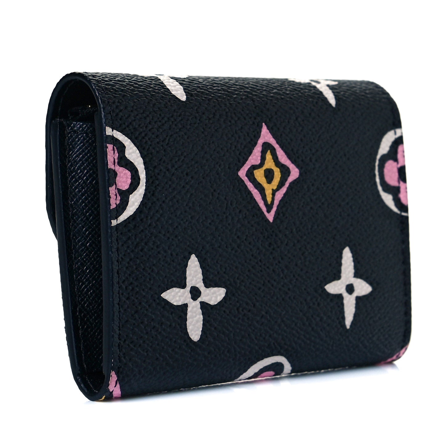 Monogram Giant Wild At Heart Rosalie Coin Purse Black