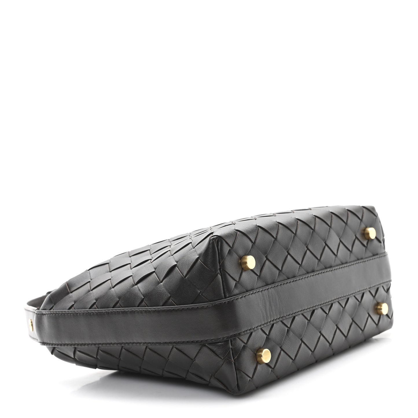 Calfskin Nappa Intrecciato Mini Wallace Fondant