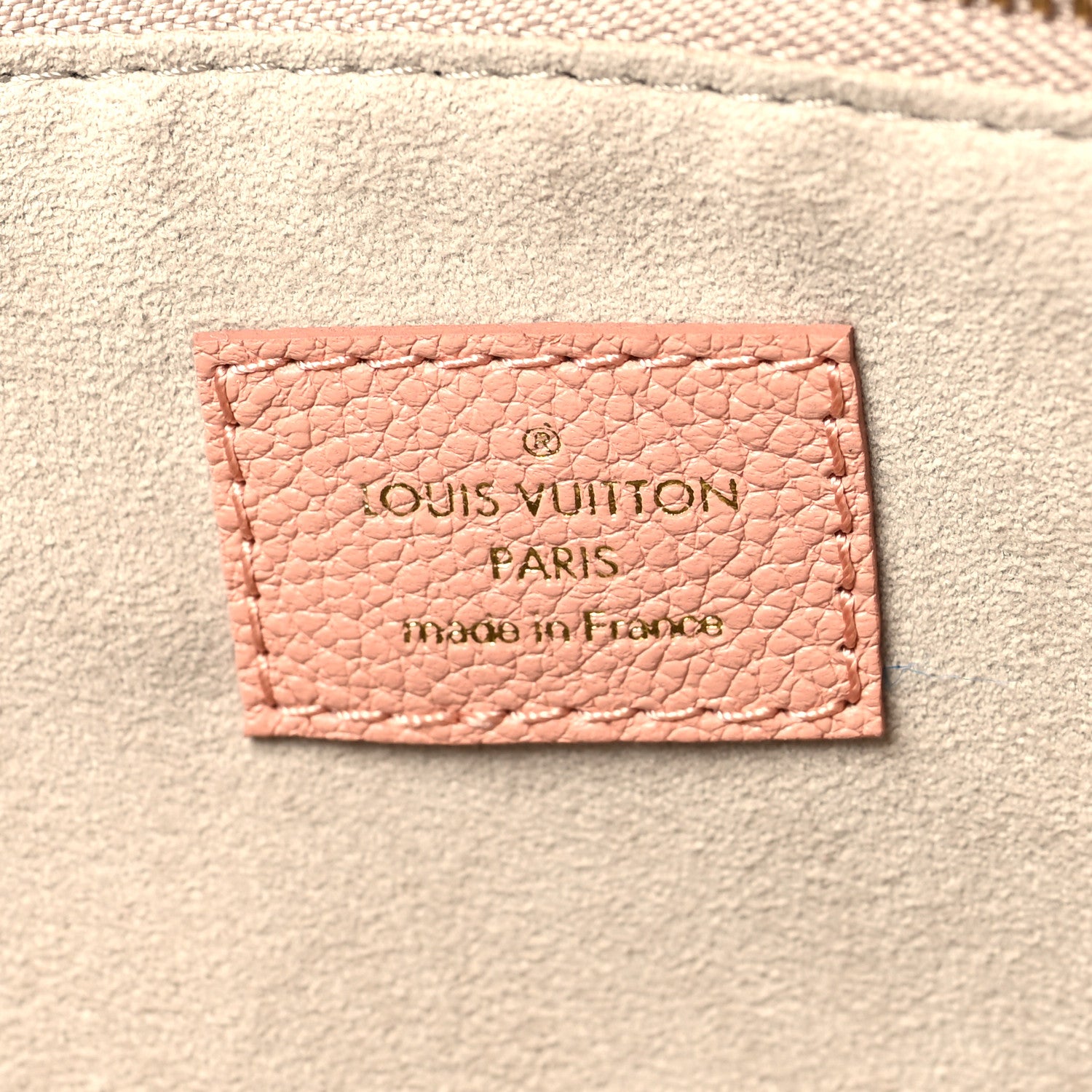 Louis Vuitton Empreinte Monogram Giant Neverfull MM Trianon Pink Cream 7 of 11