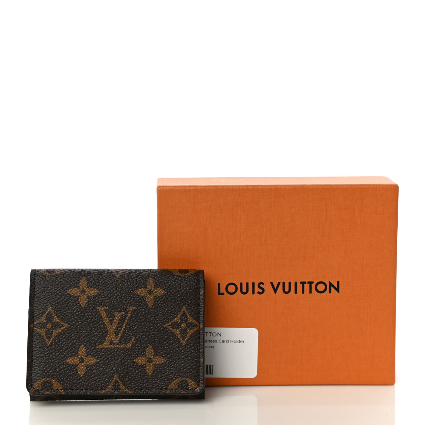 Monogram Business Card Holder