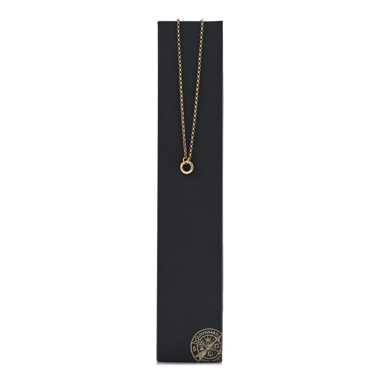 18K Yellow Gold Small Belcher Chain Mini Chubby Annex Link Necklace
