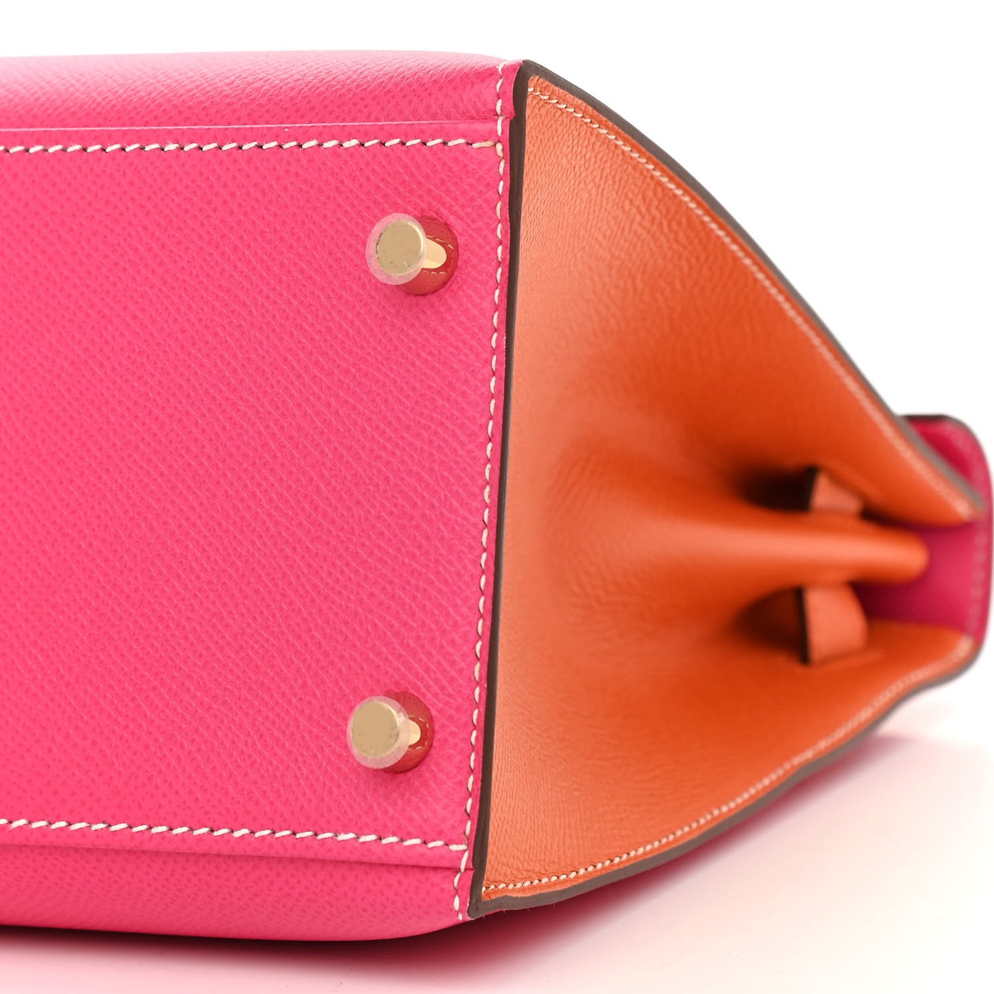 Epsom Horseshoe Kelly Sellier 28 Rose Tyrien Orange