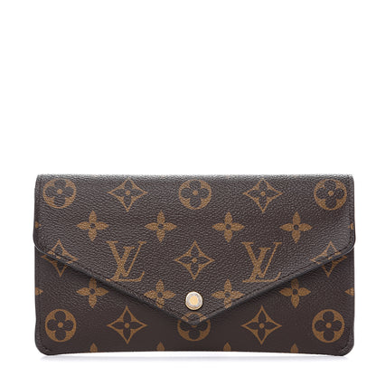 Louis Vuitton Monogram Jeanne Wallet Rose Ballerine 1 of 9