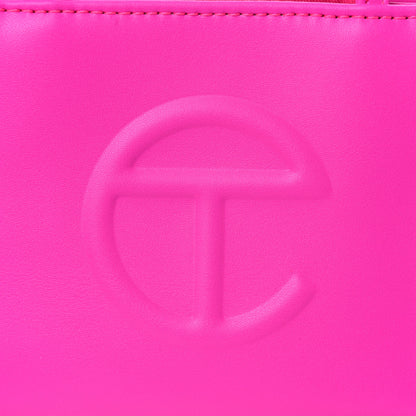 Telfar Vegan Leather Small Shopping Bag Azalea 9 of 9