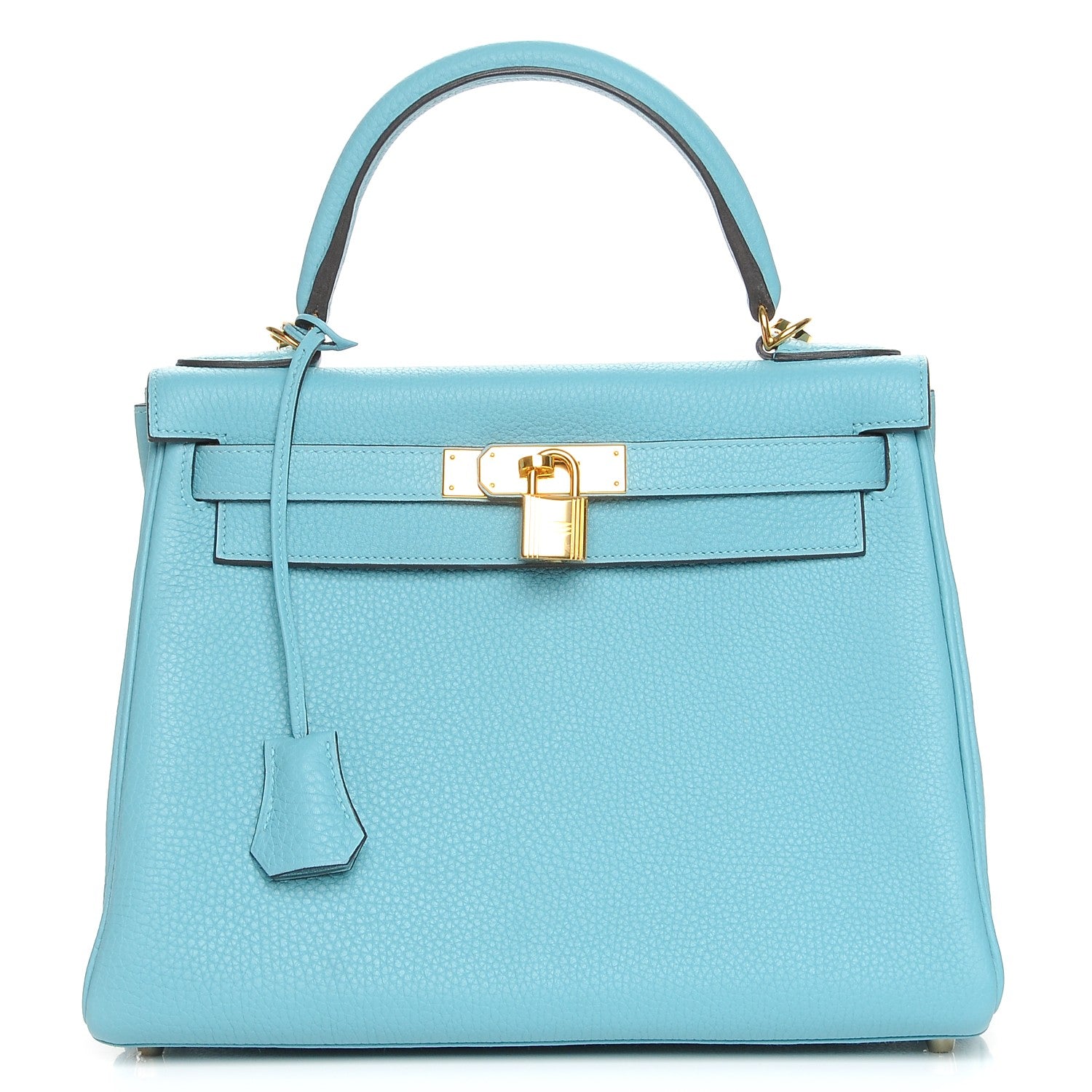 Hermes Taurillon Clemence Kelly Retourne 28 Bleu Saint Cyr 1 of 30