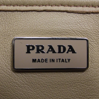 Prada Nappa Leather Drawstring Tote Platino 7 of 10