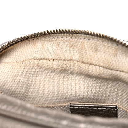 Gucci Metallic Pebbled Calfskin Small Soho Disco Bag Golden Beige 17 of 20