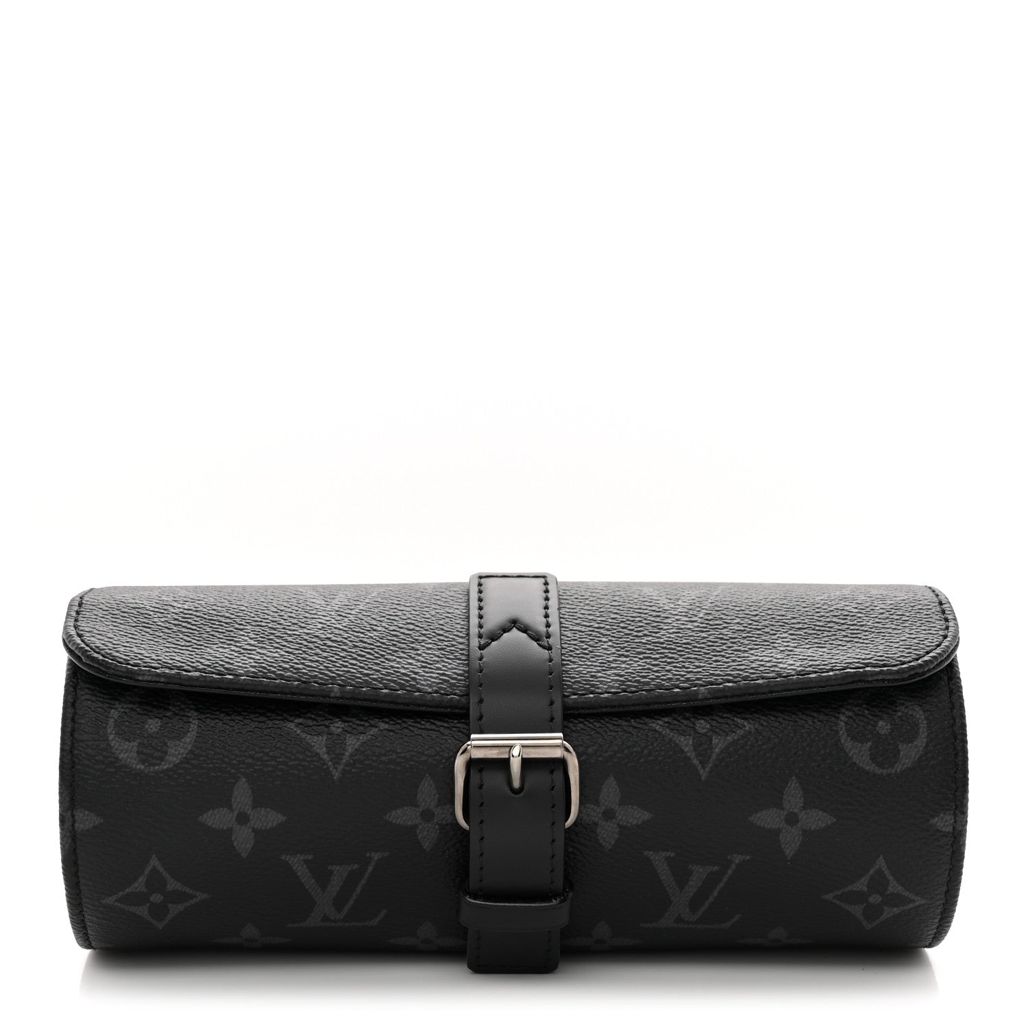 Louis Vuitton Monogram Eclipse 3 Watch Travel Case 1 of 6