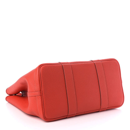 Hermes Vache Country Garden Party 36 MM Rouge Duchesse 4 of 9