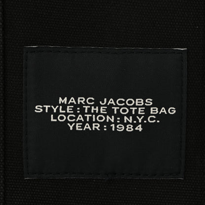 Marc Jacobs Cotton Canvas Small The Traveler Tote Bag Black 6 of 11