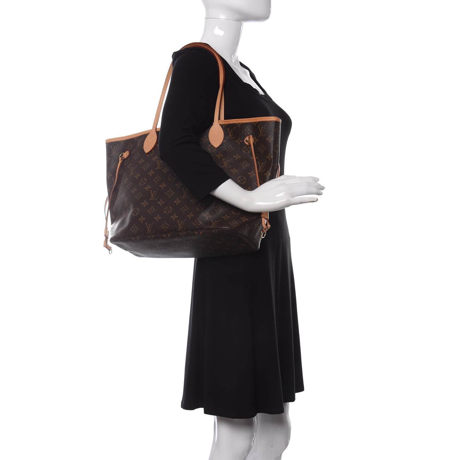 Louis Vuitton Monogram Neo Neverfull MM Pivoine 2 of 10