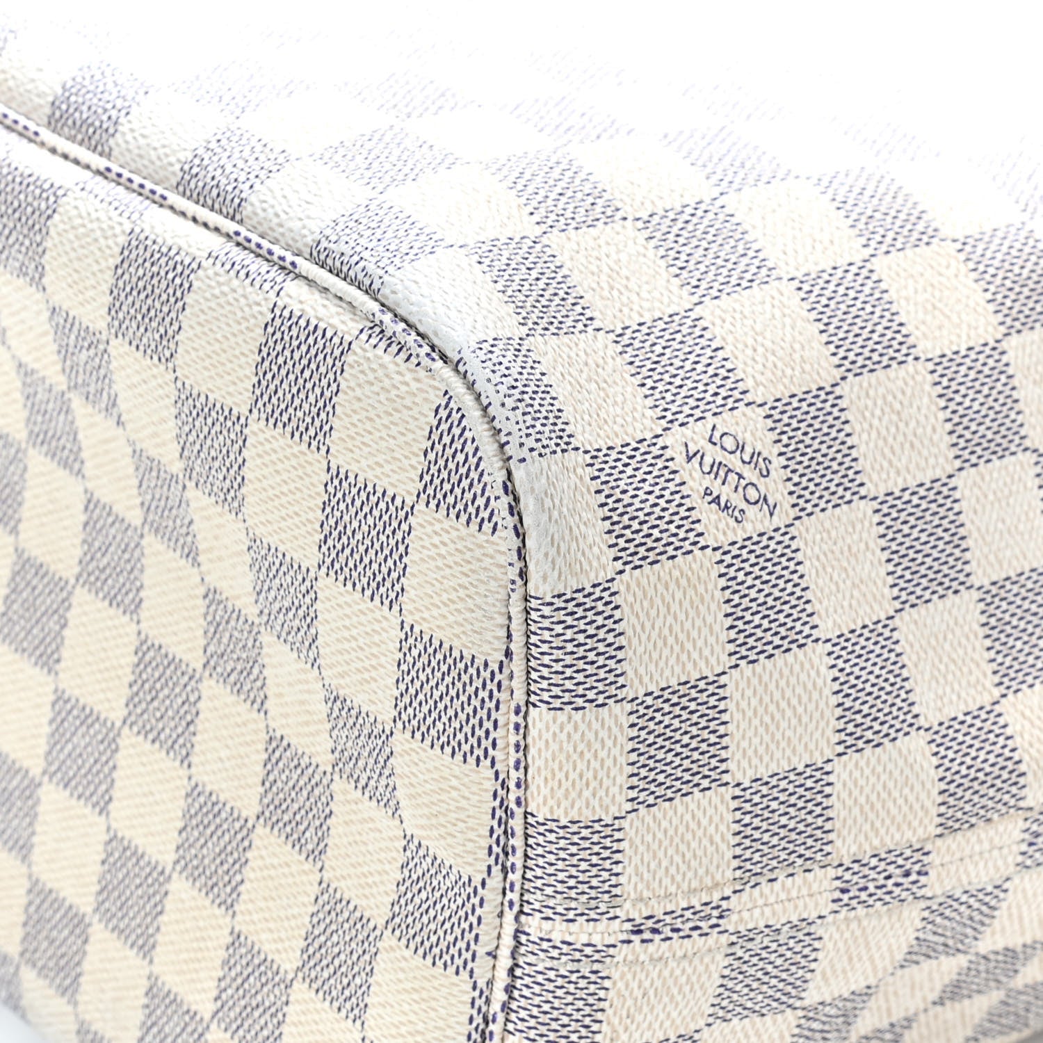 Louis Vuitton Damier Azur Neverfull MM 11 of 14