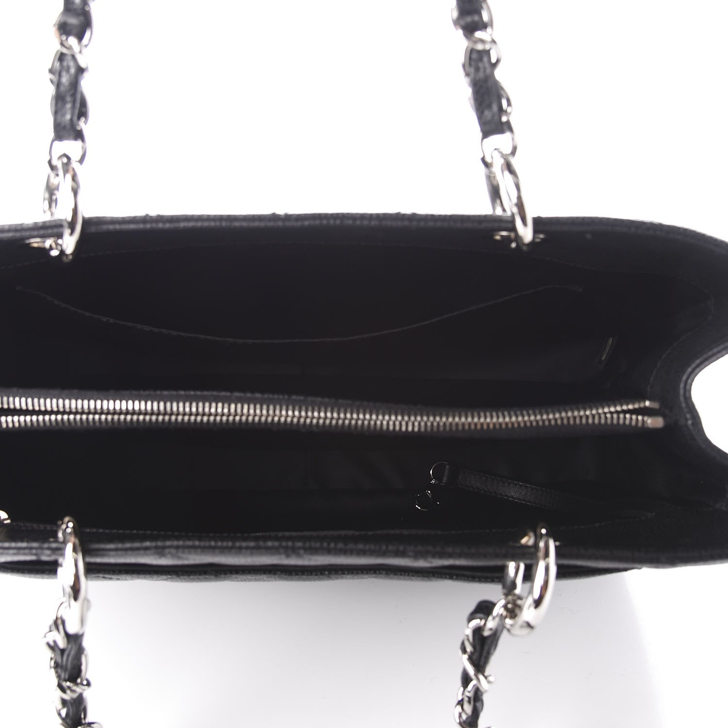 Chanel Caviar Quilted Grand Shopping Tote GST Black 4 of 9