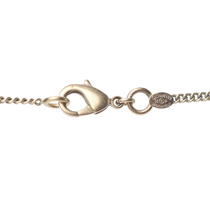 Chanel Enamel Heart No 5 CC Necklace Gold Black 4 of 5