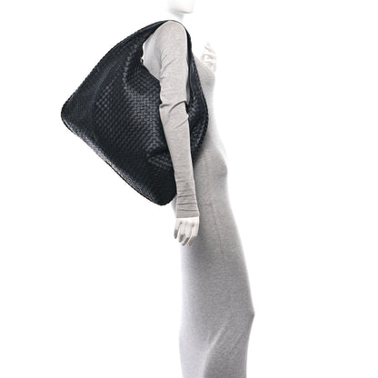 Bottega Veneta Nappa Intrecciato Maxi Veneta Hobo Black 2 of 10