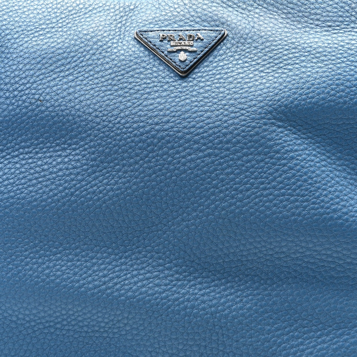 Prada Vitello Daino Hobo Cobalto 6 of 8
