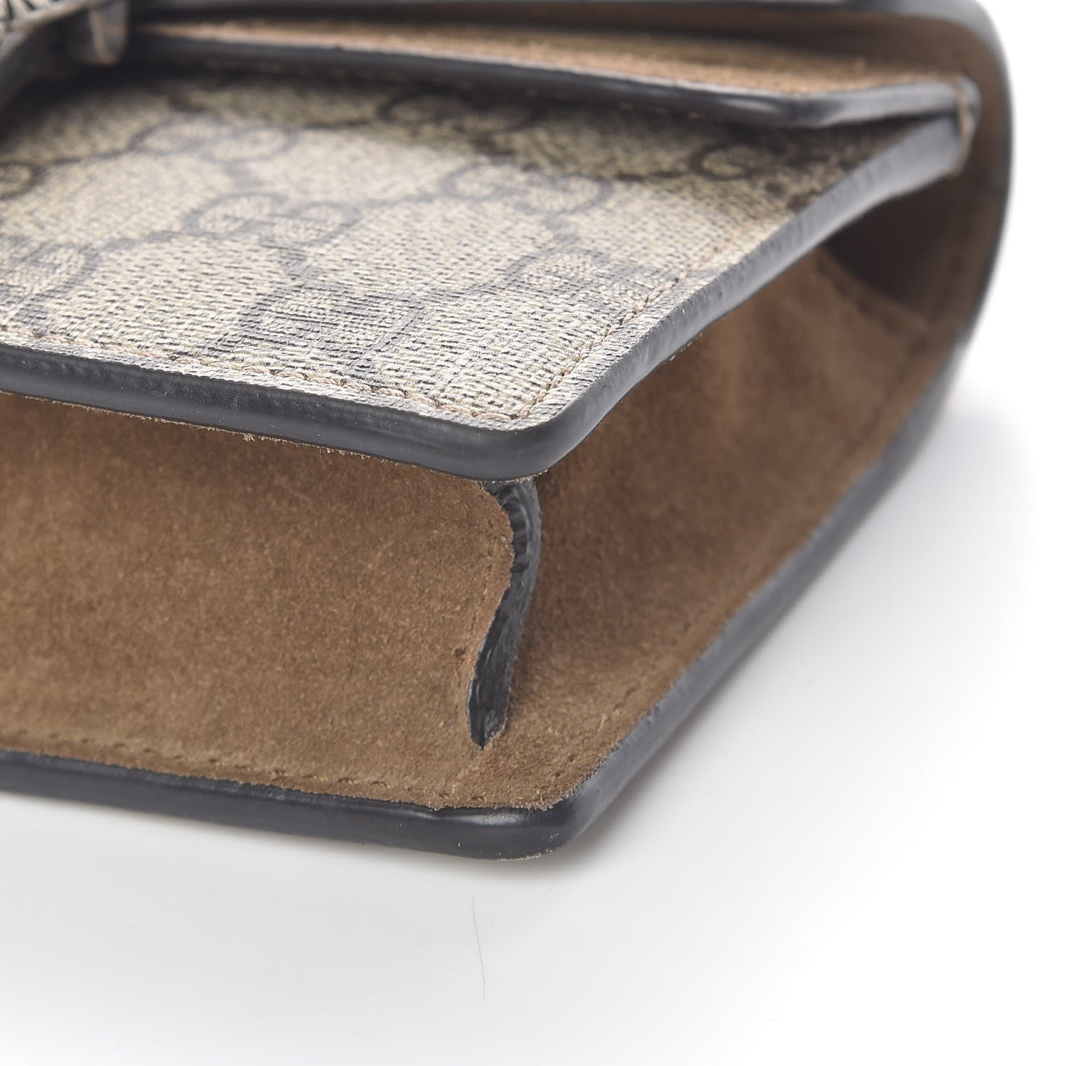 Gucci GG Supreme Monogram Super Mini Dionysus Shoulder Bag Taupe 9 of 11
