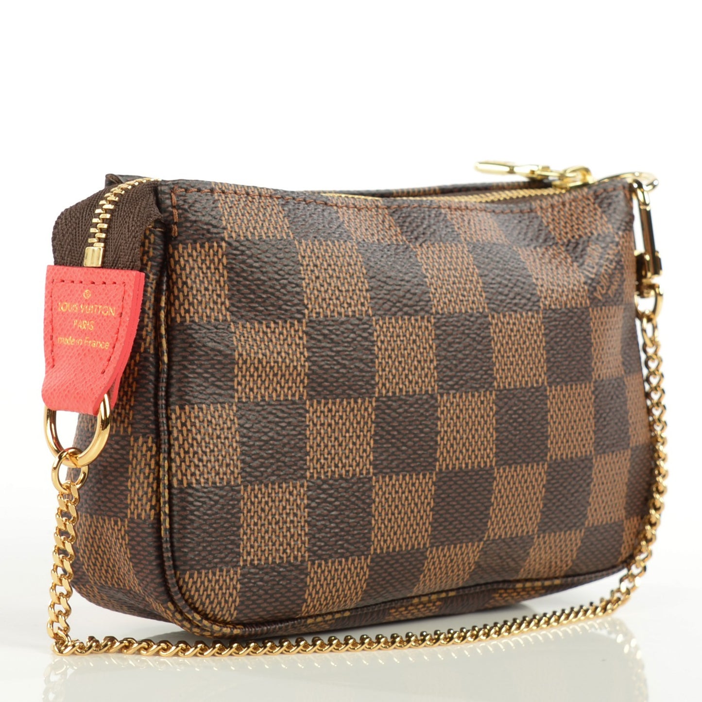 Damier Ebene 2015 Christmas Animation Mini Pochette Accessories