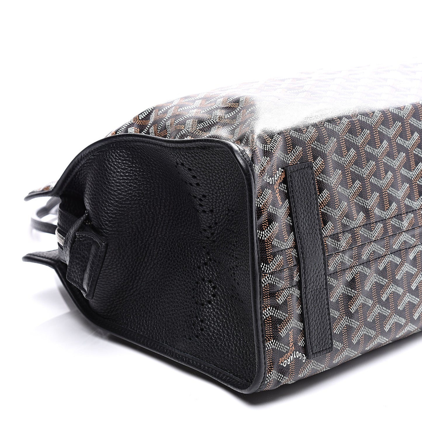 Goyardine Sac Hardy Pet Carrier PM Black
