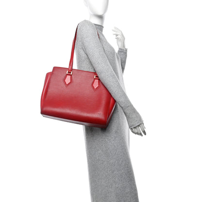 Louis Vuitton Epi Dupleix Red 2 of 10