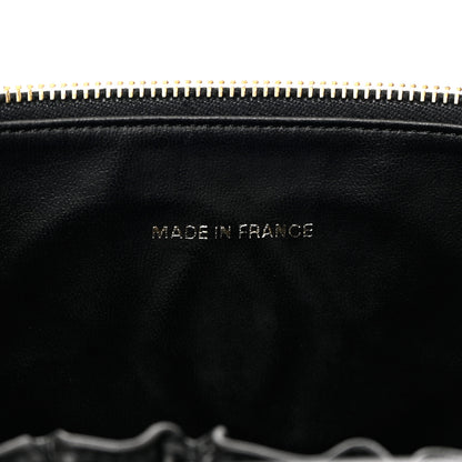 Chanel Caviar Vanity Cosmetic Case Black 7 of 9