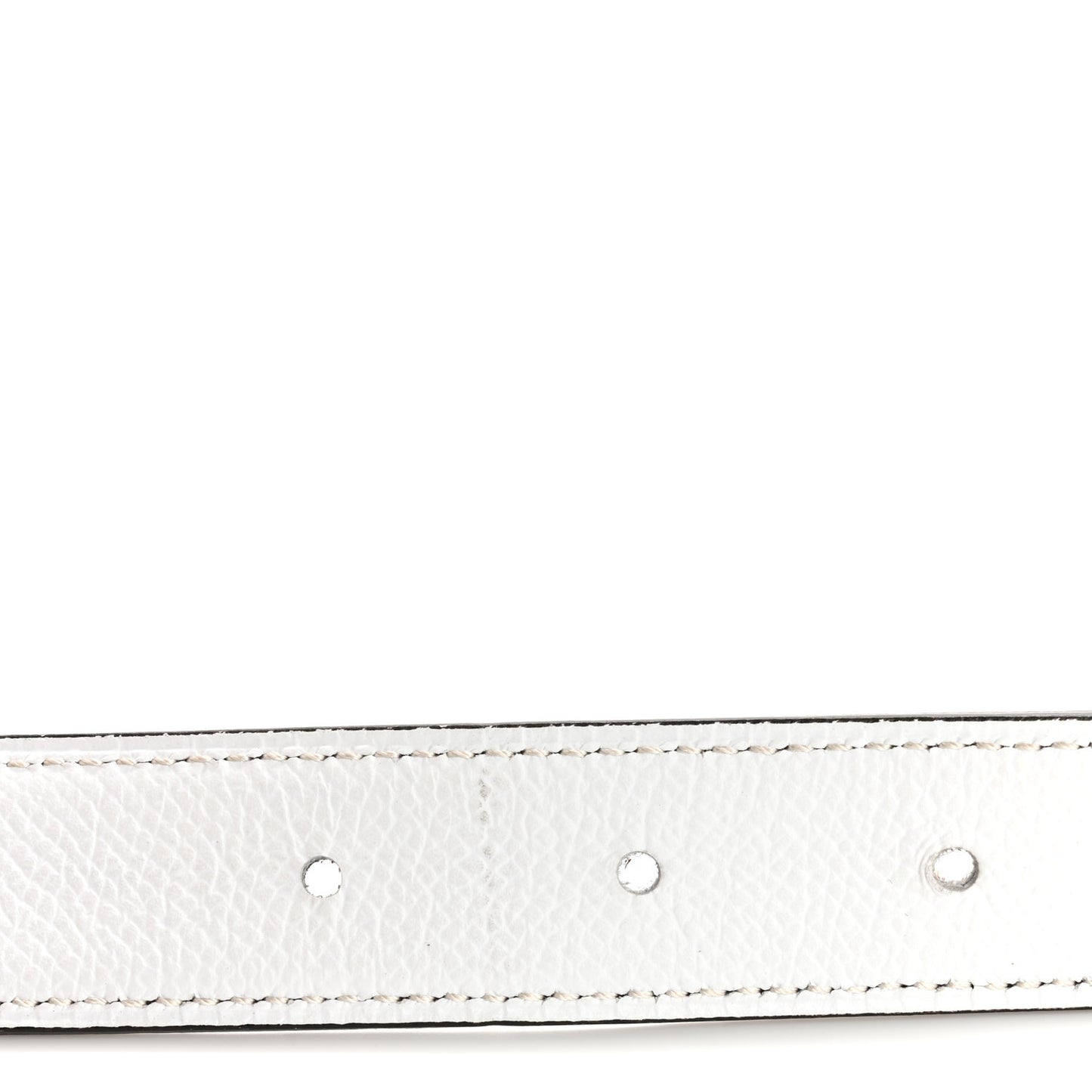 Swift Epsom 24mm Belt Strap 90 36  Etoupe White