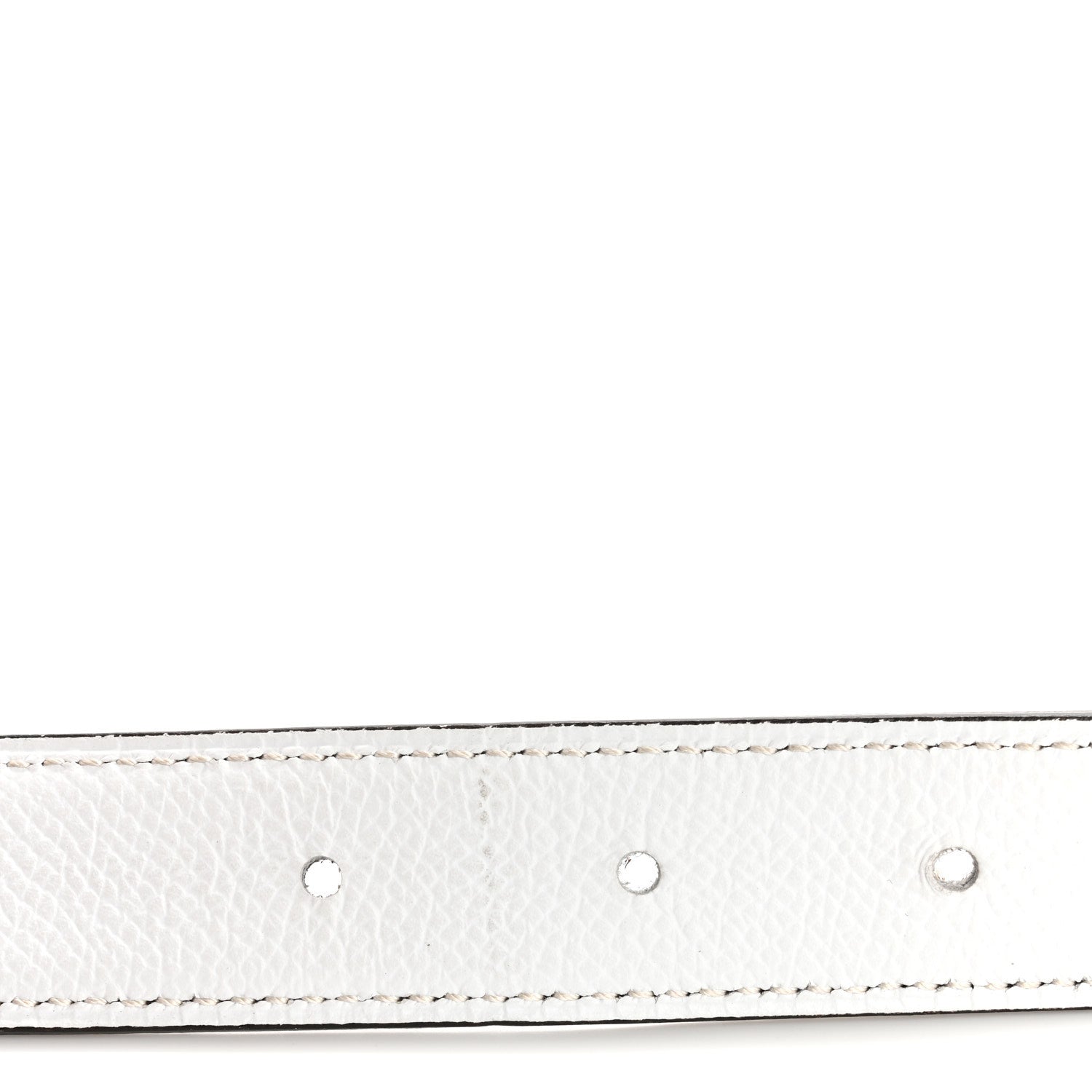 Hermes Swift Epsom 24mm Belt Strap 90 36  Etoupe White 4 of 6
