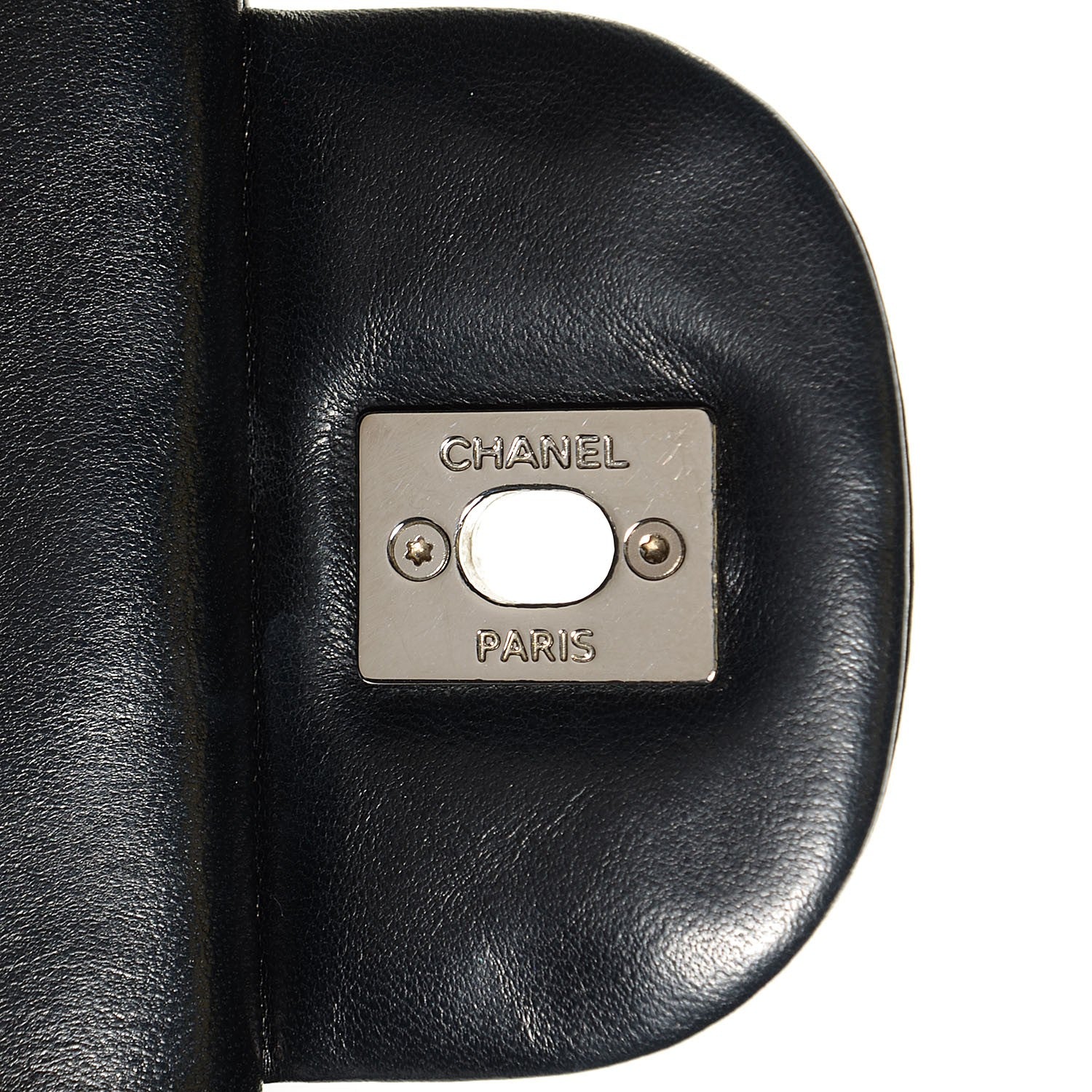 Chanel Lambskin Quilted Maxi Double Flap Black 8 of 9