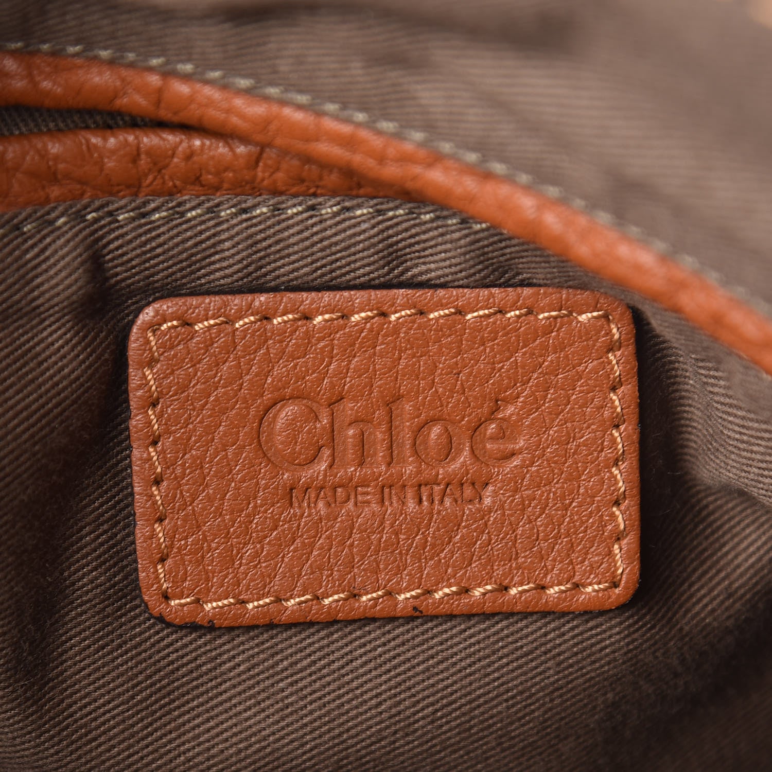 Chloe Calfskin Small Marcie Satchel Tan 6 of 10