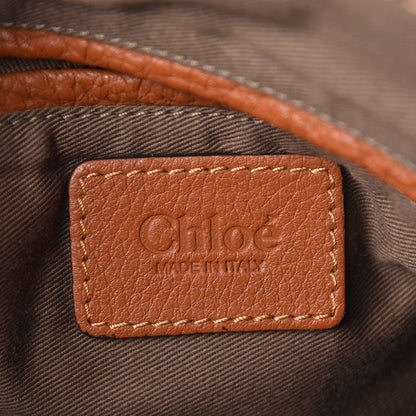 Chloe Calfskin Small Marcie Satchel Tan 6 of 10