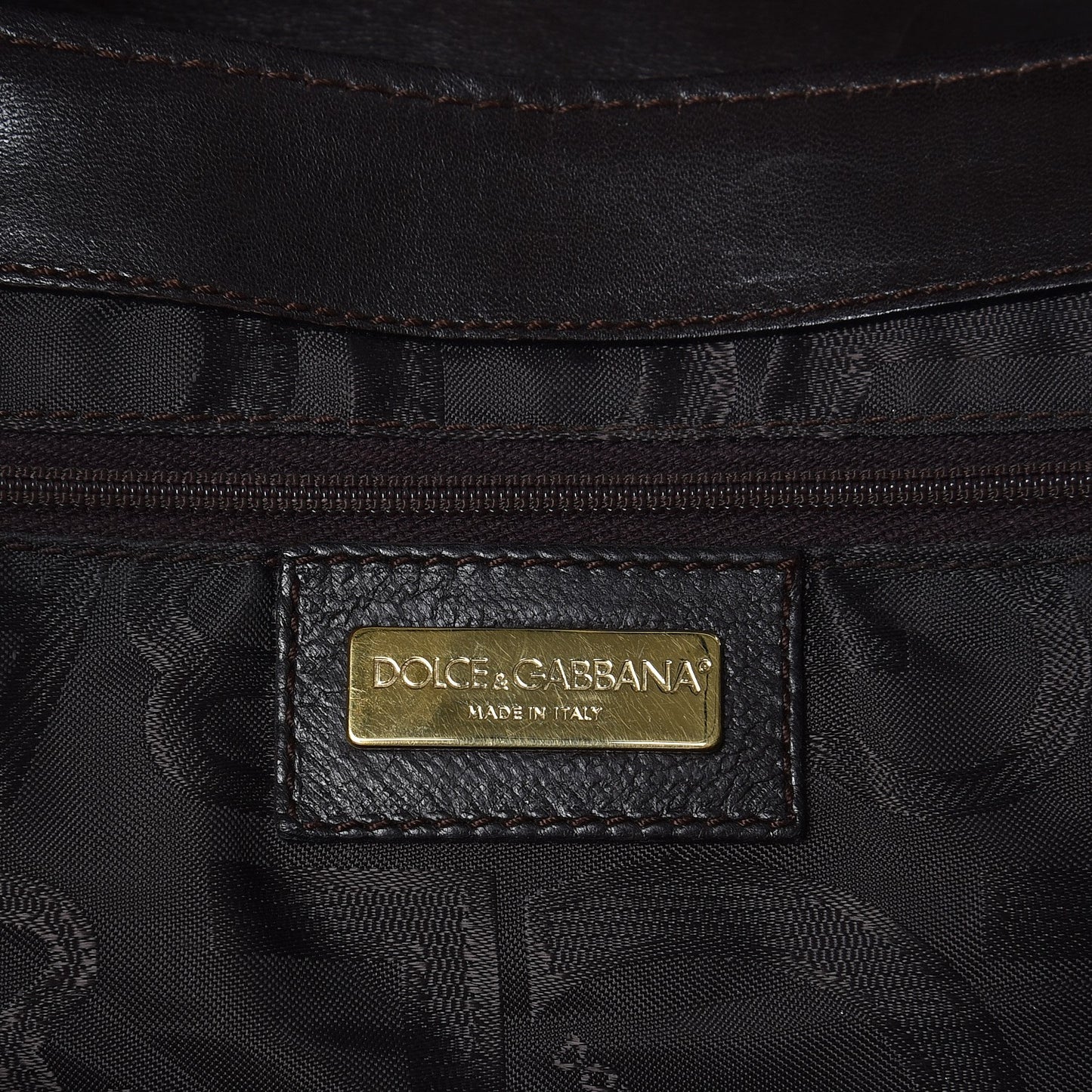 Eel Shoulder Bag Brown