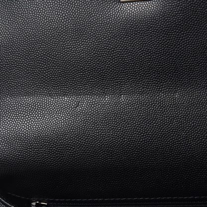 Chanel Caviar Lizard Quilted Mini Coco Handle Flap Black 10 of 10