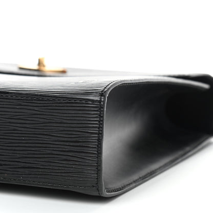 Louis Vuitton Epi Malesherbes Black 7 of 13