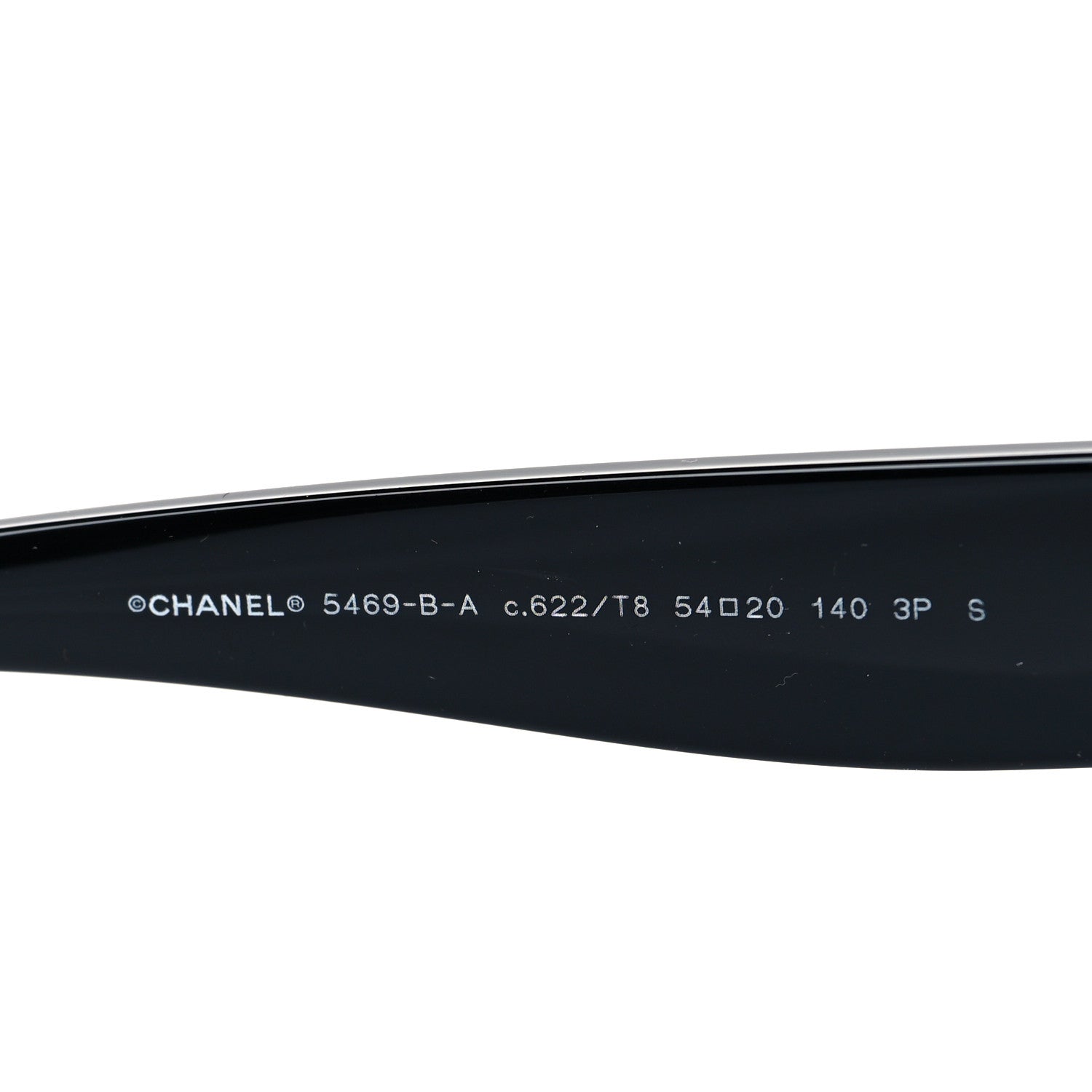Chanel Acetate Polarized Oval CC Sunglasses 5469-B-A 7 of 7