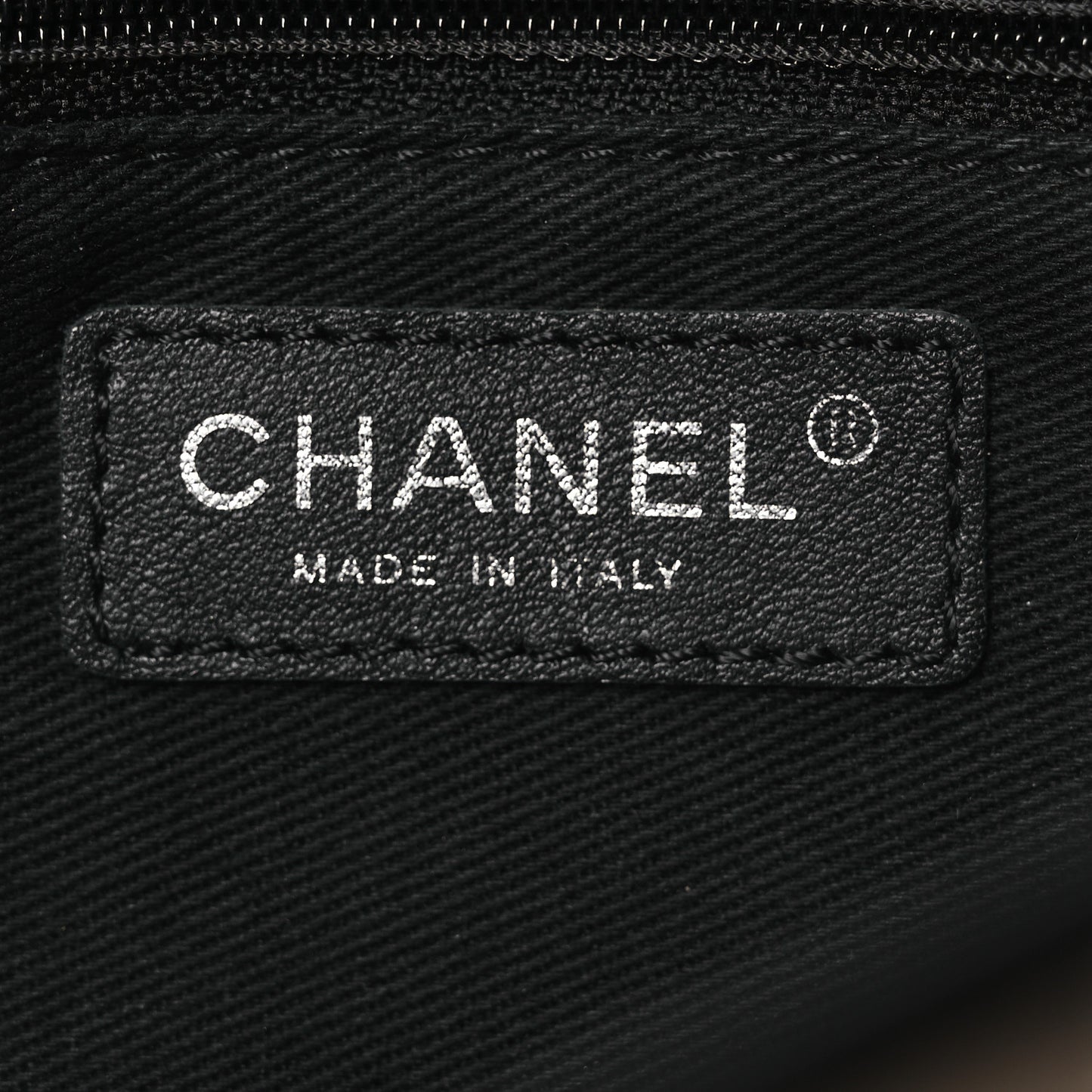 PVC Tweed Patchwork Medium Single Flap Black