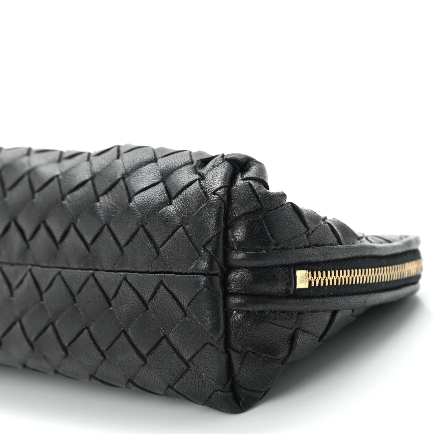 Bottega Veneta Nappa Intrecciato Cosmetic Pouch Black 11 of 11