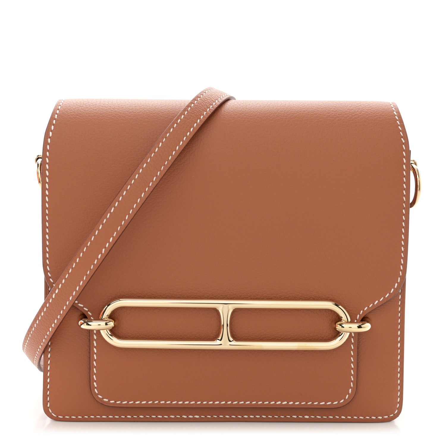 Hermes Evercolor Mini Sac Roulis Gold 2 of 23