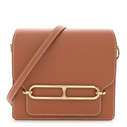 Hermes Evercolor Mini Sac Roulis Gold 2 of 23