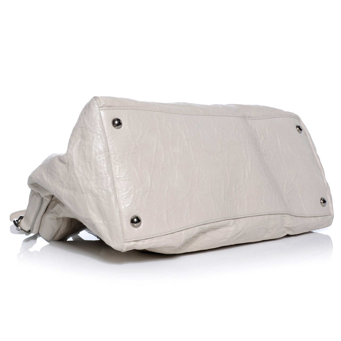 Nappa Antique Handbag Ghiaccio