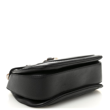 Gucci Calfskin Medium New Bamboo Top Handle Bag Black 4 of 11