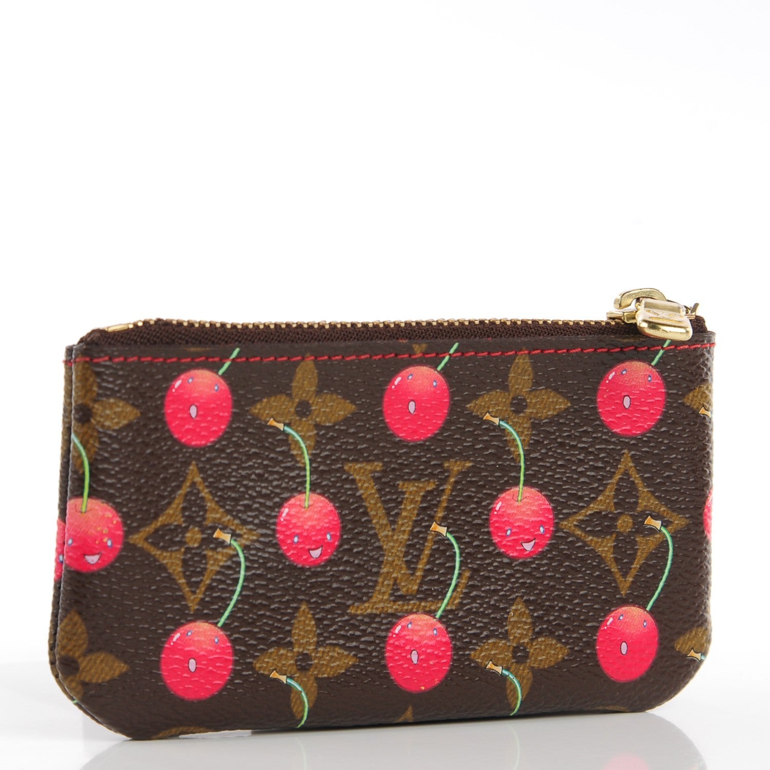 Louis Vuitton Monogram Cerises Key Pouch 3 of 7