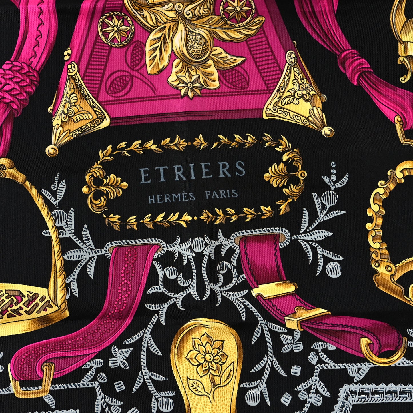 Silk Etriers Scarf 90