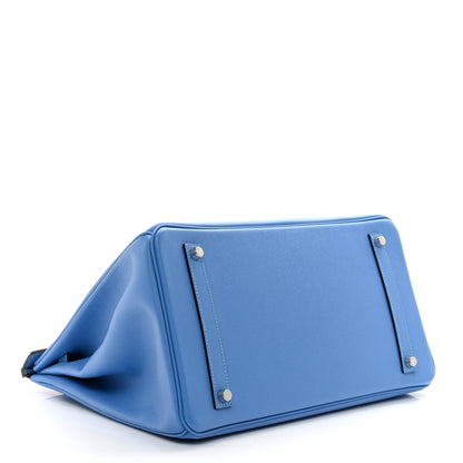 Hermes Epsom Birkin 35 Bleu Paradis 4 of 10