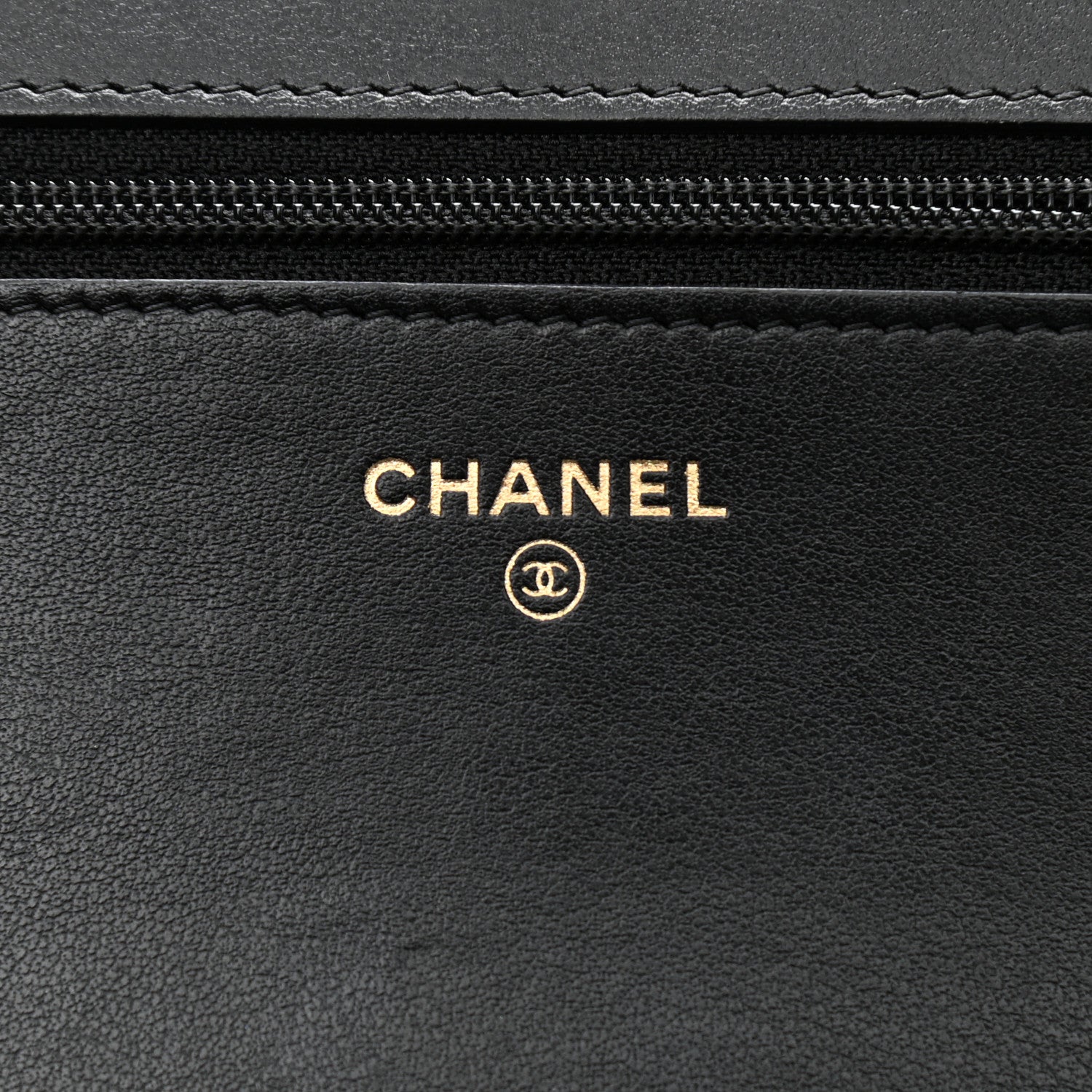 Chanel Caviar Quilted Boy Wallet On Chain WOC Black 6 of 12