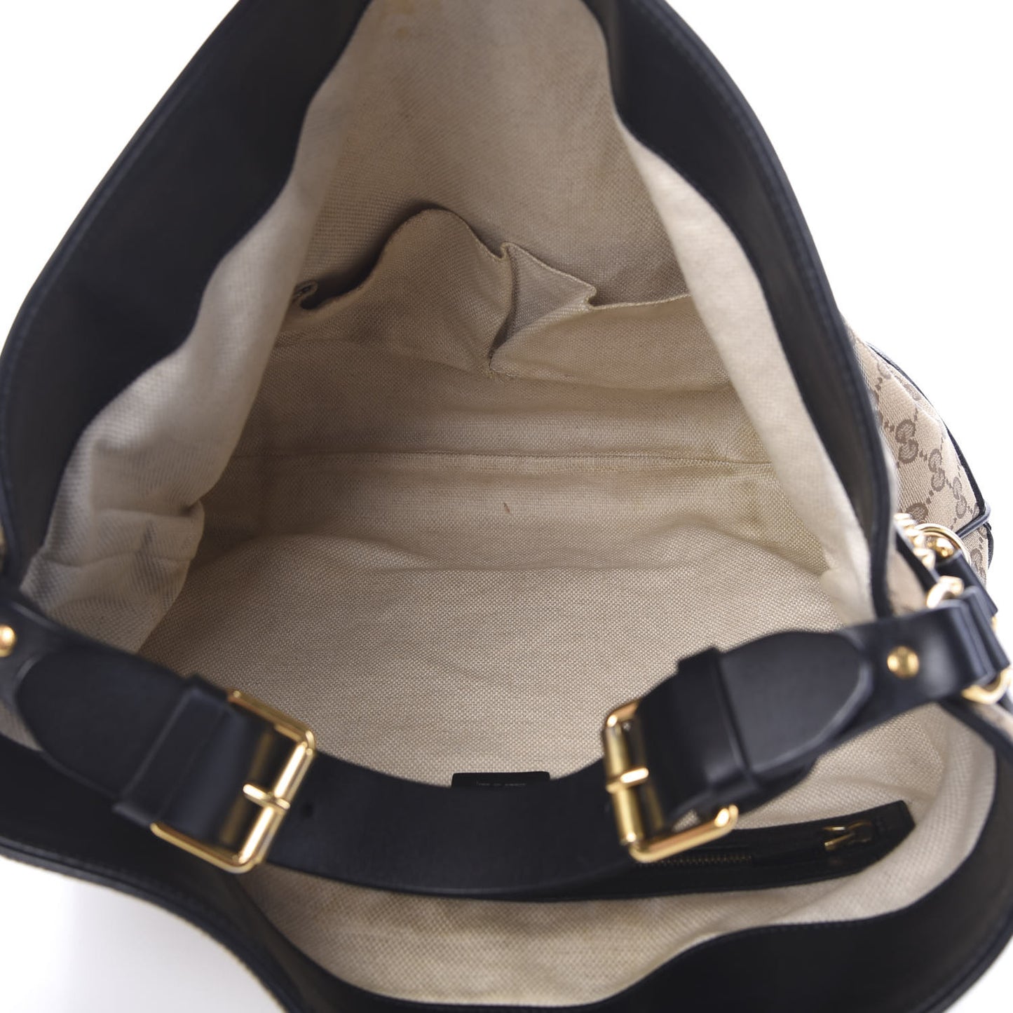 Monogram Medium Patti Stud Hobo Black